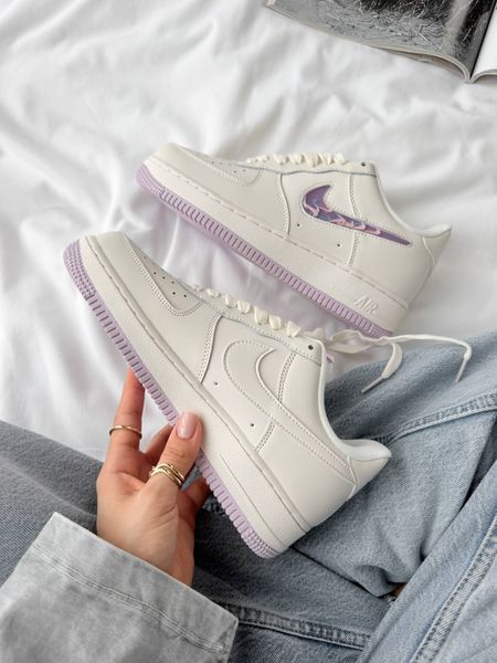 Nike Air Force 1 Lavander Force-12-36 фото