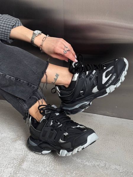 Balenciaga Track Black Silver Track-04-36 фото