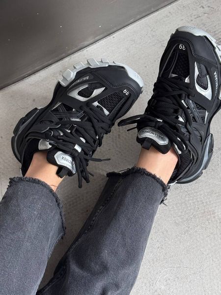 Balenciaga Track Black Silver Track-04-36 фото