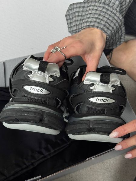 Balenciaga Track Black Silver Track-04-36 фото