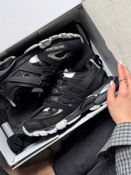 Balenciaga Track Black Silver Track-04-36 фото