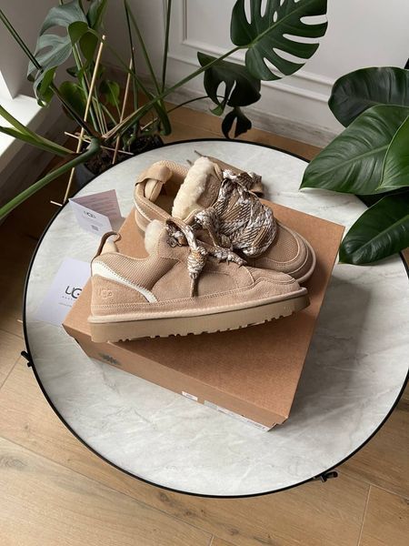 UGG Lowmel Sneaker Beige Low-02-36 фото