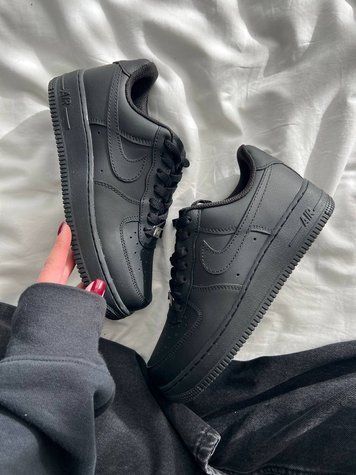 Nike Air Force 1 Black Force-08-36 фото