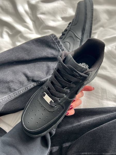 Nike Air Force 1 Black Force-08-36 фото
