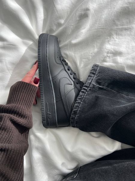 Nike Air Force 1 Black Force-08-36 фото