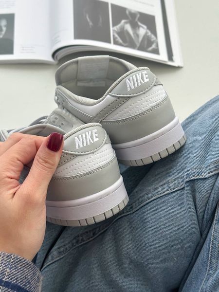 Nike SB Dunk Low White Grey Dunk-03-36 фото