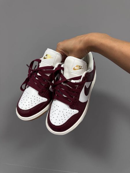 Nike SB Dunk Low Burgundy Croc Dunk-16-36 фото
