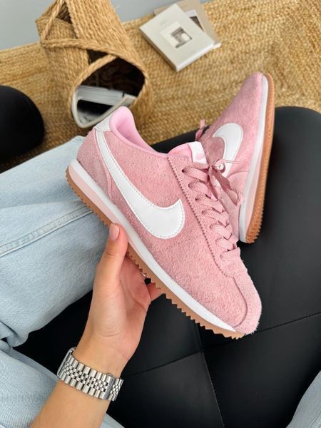 Nike Cortez Pink White Cortez-02-38 фото