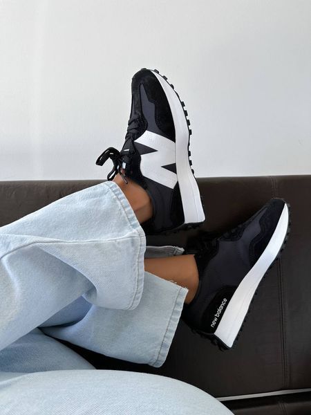 New Balance 327 Black White N327-06-36 фото