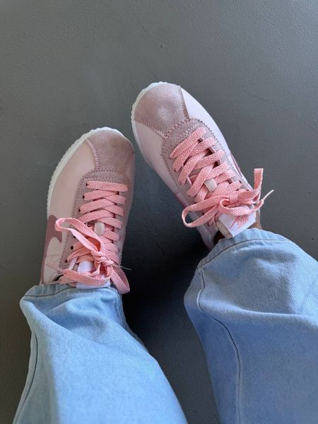 Nike Cortez Pale Pink Satin Cortez-09-36 фото