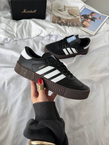 Adidas Samba Platform Black Gum Samba-21-36 фото