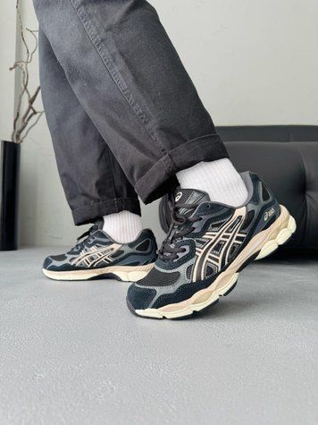 Asics Gel-NYC Black Grey Beige Nyc-09-36 фото