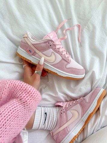 Nike Dunk Low Teddy Bear Pink Dunk-04-36 фото