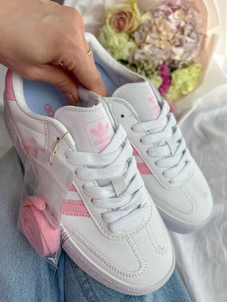 Adidas Samba Platform White Pink Samba-06-36 фото