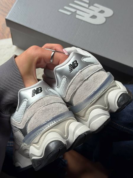 New Balance 9060 Grey Silver 9060-31-36 фото