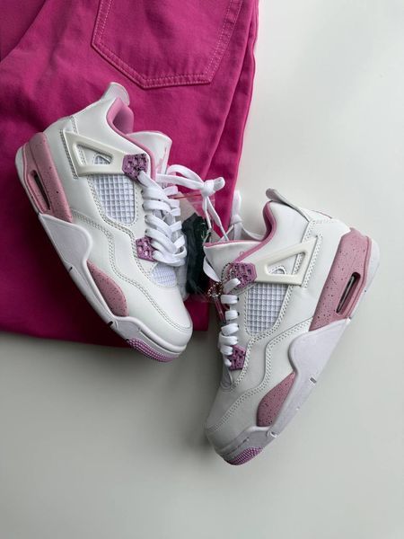 Nike Air Jordan 4 White Pink Oreo Jordan-11-36 фото