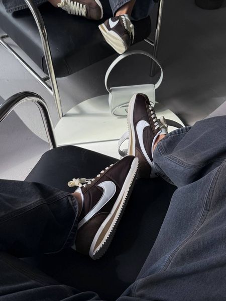 Nike Cortez Brown White Cortez-04-36 фото