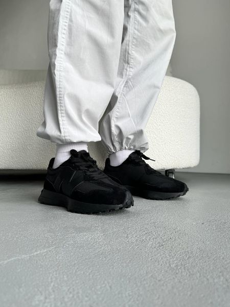 New Balance 327 Black Leather N327-07-36 фото