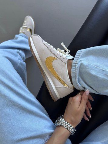 Nike Cortez Beige Gold Cortez-14-36 фото