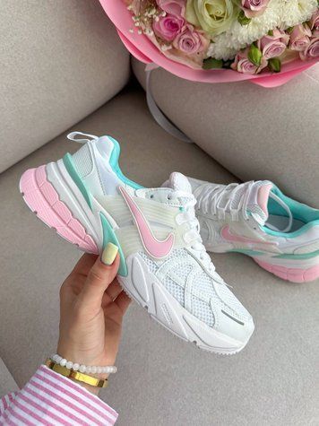 Nike V2K Runtekk White Pink Runtekk-09-36 фото