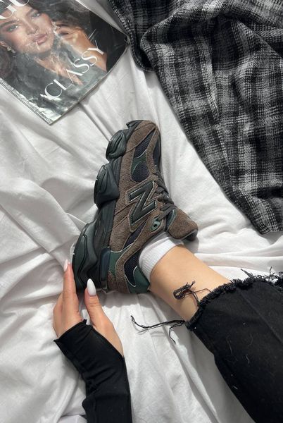 New Balance 9060 Brown Dark Green 9060-25-36 фото