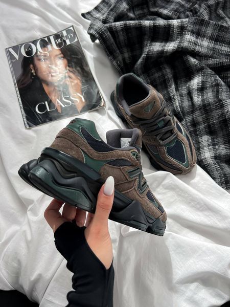 New Balance 9060 Brown Dark Green 9060-25-36 фото