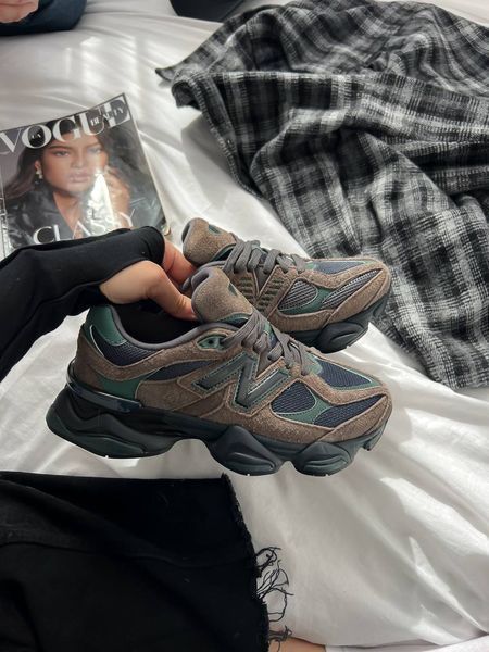 New Balance 9060 Brown Dark Green 9060-25-36 фото