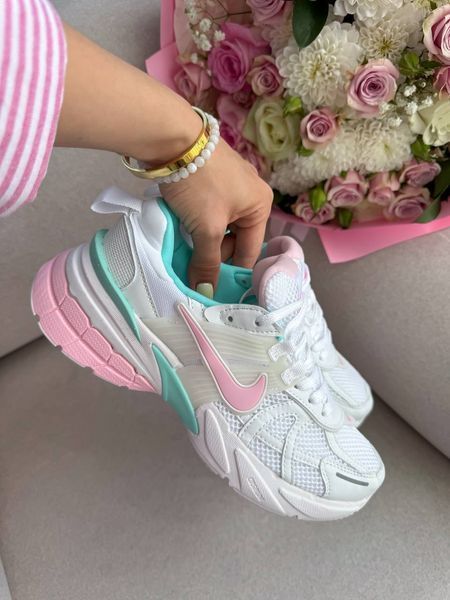 Nike V2K Runtekk White Pink Runtekk-09-36 фото
