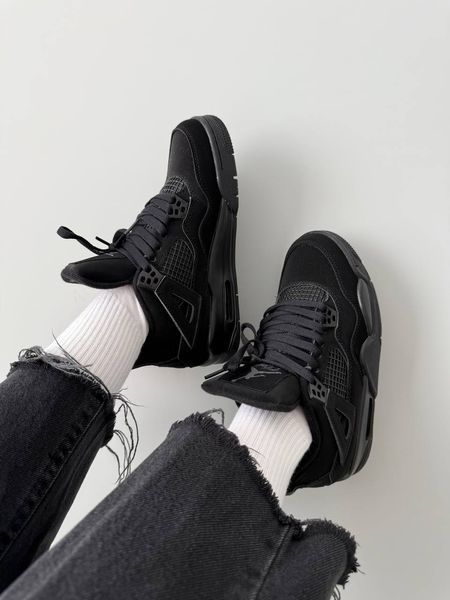 Nike Air Jordan 4 Black Cat Jordan-12-36 фото