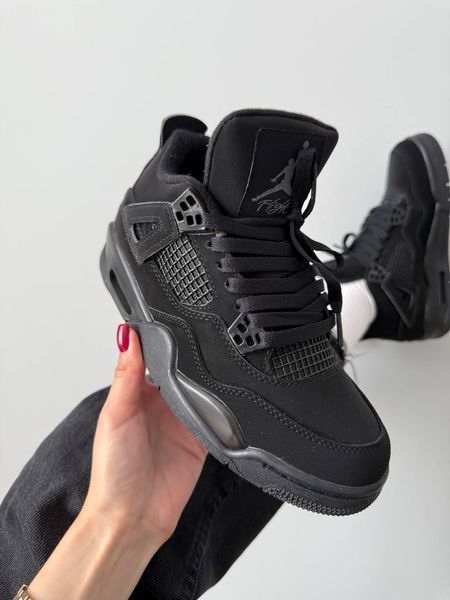 Nike Air Jordan 4 Black Cat Jordan-12-36 фото