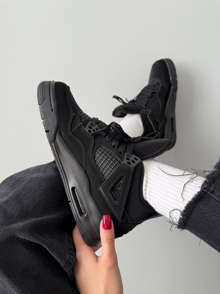 Nike Air Jordan 4 Black Cat Jordan-12-36 фото