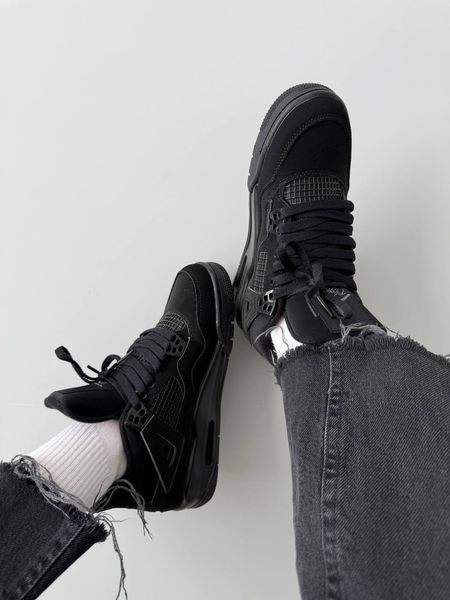 Nike Air Jordan 4 Black Cat Jordan-12-36 фото