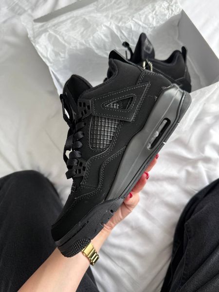 Nike Air Jordan 4 Black Cat Jordan-12-36 фото