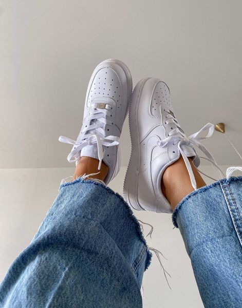 Nike Air Force 1 White Force-04-36 фото