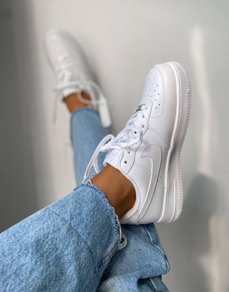 Nike Air Force 1 White Force-04-36 фото