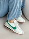 Nike Cortez White Green Cortez-11-36 фото 1