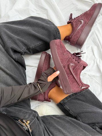 Nike Air Force 1 Burgundy Crush Force-10-36 фото