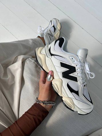 New Balance 9060 White Black 9060-20-36 фото