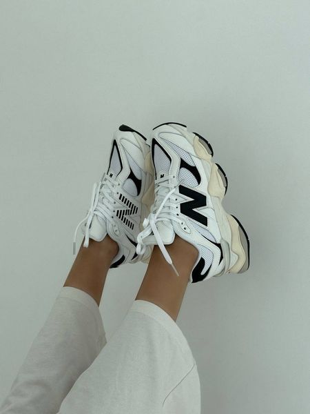 New Balance 9060 White Black 9060-20-36 фото