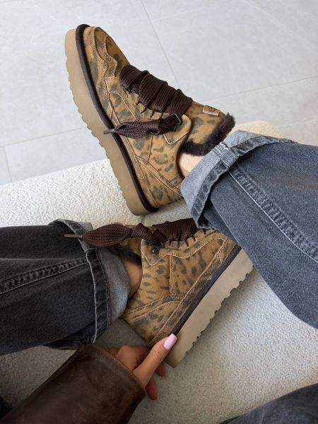 UGG Lowmel Sneaker Leopard Low-13-36 фото