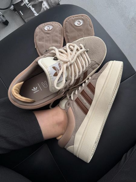 Adidas Campus x Bad Bunny Beige Brown Campus-07-36 фото