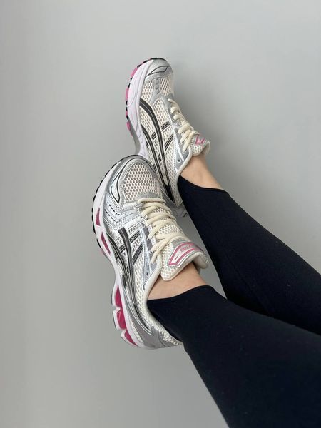 Asics Gel-Kayano 14 White Pink Kayano-01-36 фото