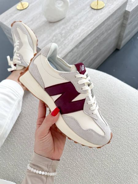 New Balance 327 Beige Bordo N327-02-36 фото