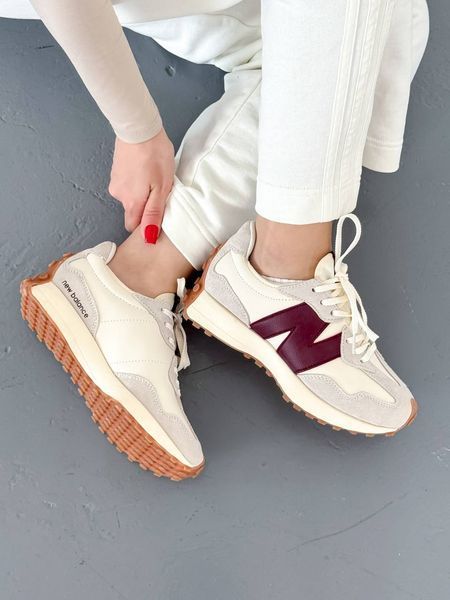 New Balance 327 Beige Bordo N327-02-36 фото
