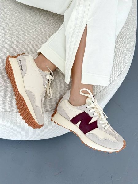 New Balance 327 Beige Bordo N327-02-36 фото