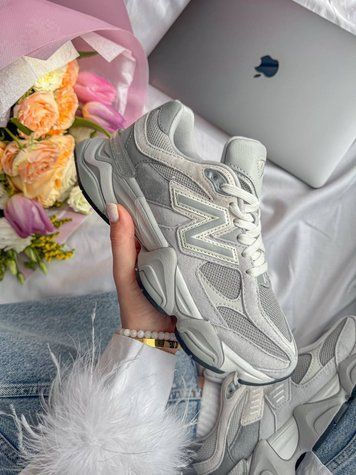 New Balance 9060 Light Grey 9060-14-36 фото
