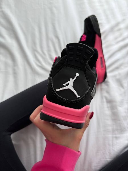 Nike Air Jordan 4 Black Pink Jordan-13-36 фото