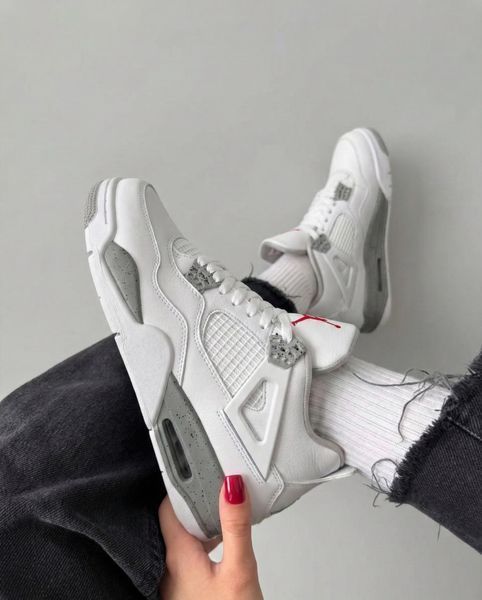 Nike Air Jordan 4 White Oreo Jordan-19-36 фото