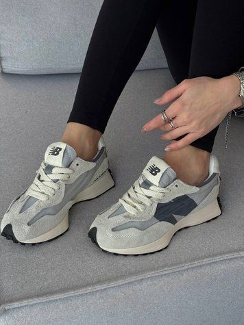New Balance 327 Grey Black N327-03-36 фото