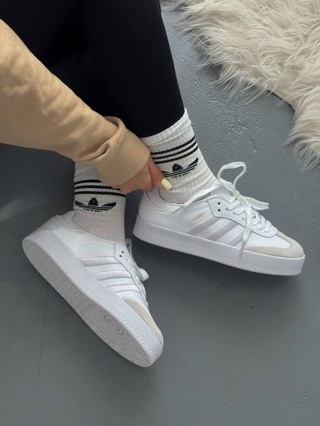 Adidas Samba Platform White Samba-01-36 фото
